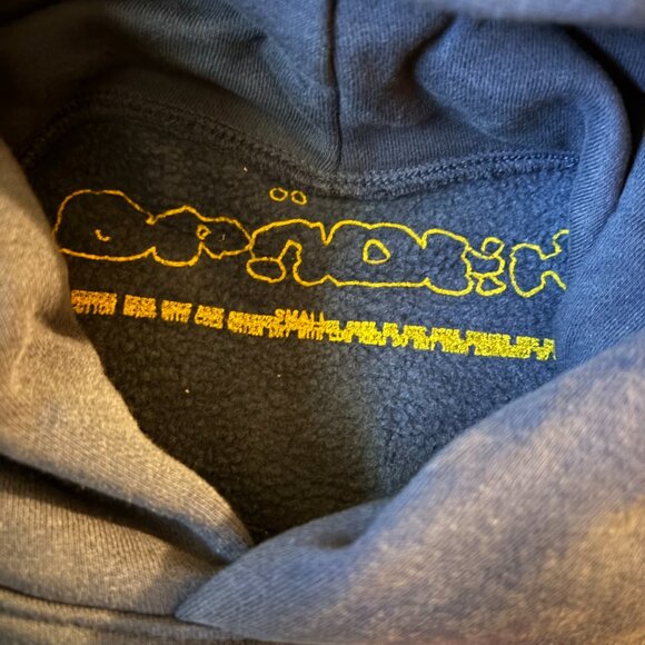 Sp5der Angel Number 555 Hoodie Spider Navy Blue - Picture 4 of 6